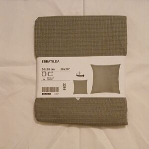 IKEA EBBATILDA Green Accent Pillow Cover